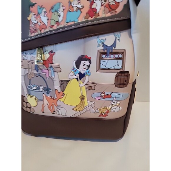 Loungefly Disney Snow White and the Seven Dwarfs Multi Scene Mini Backpack - New main image 15